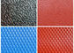0.35 मिमी मोटी मिश्र धातु 3003 लाल रंग की कोटिंग उभरी हुई एल्यूमीनियम प्लेट आंतरिक छत की सजावट में उपयोग की जाती है