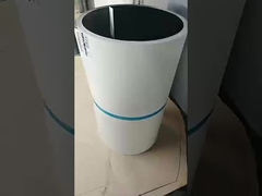 24 इंच x 50 फीट सफेद/सफेद रंग कोटिंग एल्यूमीनियम ट्रिम कॉइल AA3105 H14 पैकिंग वीडियो