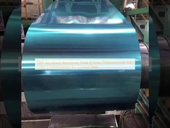 पर्दे की दीवारों के लिए आरएएल रंग अनुकूलन के साथ 1060 एनोडाइज्ड एल्यूमीनियम प्लेट (1.5 मिमी/1500 मिमी)