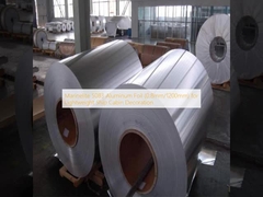 हल्के जहाज के केबिन सजावट के लिए Marinelite 5083 एल्यूमीनियम पन्नी (0.8 मिमी/1200 मिमी)