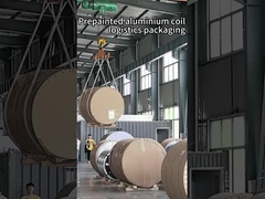 हमारे पूर्व चित्रित एल्यूमीनियम कॉइल मैक्सिको ग्राहक के लिए शिपमेंट के लिए पैकिंग कर रहे हैं