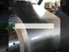 5जी हीट सिंक अनुप्रयोगों के लिए 1060 एल्यूमीनियम मिश्र धातु (0.1 मिमी/1200 मिमी)