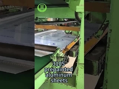 3105 पूर्व चित्रित एल्यूमीनियम शीट