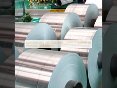 वेंटिलेशन डक्ट सिस्टम के लिए एल्यूमीनियम मिश्र धातु 1060 डक्टिंग रोल (2.0 मिमी × 1400 मिमी)