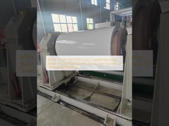 उत्पादन नालियों या डाउनस्पॉट बनाने के लिए कुंडल 3105 H24 में सफेद / काला राल 9010 रंग लेपित एल्यूमीनियम शीट