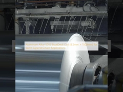 एल्यूमीनियम मिश्र धातु 5052 बोटडेक कॉइल (4.5 मिमी × 1500 मिमी) यॉट सुपरस्ट्रक्चर अनुप्रयोगों के लिए