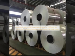 अल्ट्रा-पतली जंग प्रतिरोधी ऑटोमोटिव ईंधन टैंक लाइनर्स के लिए एल्यूमीनियम मिश्र धातु 5052 फ्लेक्सिशिल्ड (0.5 मिमी × 1500 मिमी)