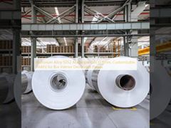 बस आंतरिक सजावटी पैनलों के लिए एल्यूमिनियम मिश्र धातु 5052 एल्यूमिनियम कुंडल (0.8 मिमी, अनुकूलन योग्य चौड़ाई)