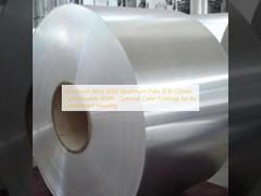 एयर कंडीशनर हाउसिंग के लिए एल्यूमिनियम मिश्र धातु 5052 एल्यूमिनियम प्लेट (0.8-1.2 मिमी, अनुकूलन योग्य चौड़ाई, वैकल्पिक रंग कोटिंग)