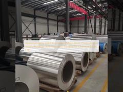 रासायनिक ड्रम ढक्कन के लिए एल्यूमिनियम मिश्र धातु 5083 एल्यूमिनियम प्लेट (1.0 मिमी, अनुकूलन योग्य चौड़ाई, पॉलिएस्टर विरोधी जंग सतह)