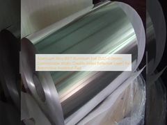 ऑटोमोटिव इन्सुलेशन पैड के लिए एल्यूमिनियम मिश्र धातु 8011 एल्यूमिनियम फोइल (0.02-0.04 मिमी, अनुकूलन योग्य चौड़ाई, डबल-पक्षीय प्रतिबिंबित परत)