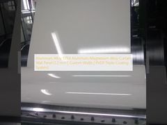 एल्युमीनियम मिश्र धातु 5754 एल्युमीनियम-मैग्नीशियम मिश्र धातु पर्दा दीवार पैनल (1.2 मिमी | कस्टम चौड़ाई | पीवीडीएफ ट्रिपल-कोटिंग सिस्टम)