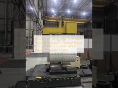 Aluminum Alloy 1060 Aluminum Plate Distribution Cabinet Panel (1.5–2.0 mm | Custom Width | White Polyester Finish)