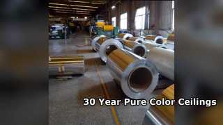 टिकाऊ आरएएल एल्यूमिनियम छत शीट्स