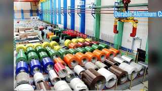 टिकाऊ एल्यूमिनियम कैनोपी कॉइल 0.6 मिमी आरएएल लेपित