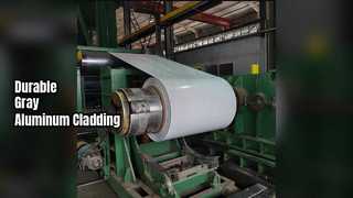 पर्दे की दीवारों के लिए एल्यूमिनियम कुंडल 1.2 मिमी ग्रे