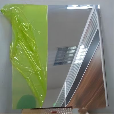 दर्पण सतह के साथ एनोडाइजिंग एल्यूमीनियम AA1085 0.75 मिमी मोटाई 85% परावर्तनशीलता के साथ