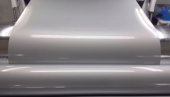 0.75mm X 36′′ मिश्र धातु 3105 Kynar PVDF मैट ग्रे कलर लेक्ड एल्यूमीनियम शीट ′ प्री पेंट एल्यूमीनियम कॉइल फॉर एल्यूमीनियम आर