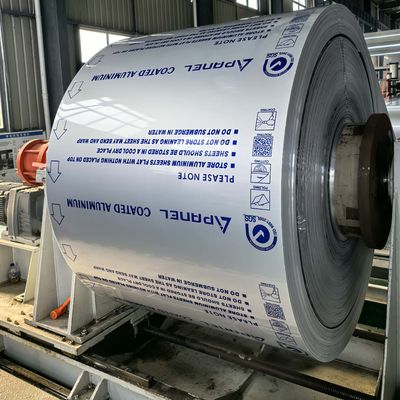 AA3003 H18 0.5 मिमी मोटाई पूर्व चित्रित एल्यूमीनियम कॉइल दीवार के लिए इस्तेमाल किया