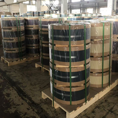 AA3105 H44 PVDF लेपित एल्यूमीनियम कुंडल छत, साइडिंग और गटर के लिए