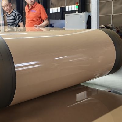 ASTM B209 Standard Alloy 3105 H24 Temper 0.96mm Thickness White Color Coated Aluminum Sheets For Building Exterior Panel