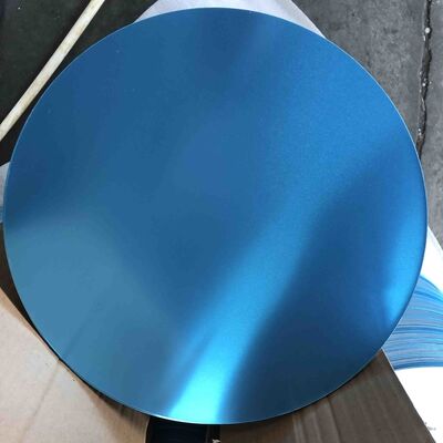 Alloy 1060 H24 Temper 0.70mm Thick 380mm Diameter Prepainted Aluminium Discs Aluminum Circles For Cookwares