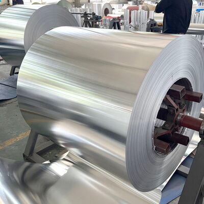 यूवी प्रतिरोध के साथ पूर्व चित्रित रंग लेपित एल्यूमीनियम पन्नी 0.01-0.08 मिमी मिश्र धातु 8011/8079