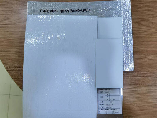 पॉलिएस्टर कलर लेपित स्टूक एम्बॉस्ड एल्यूमीनियम शीट 0.5 मिमी मोटाई बाहरी दीवार आवरण और छत के लिए