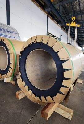 AA3003 H22 0.35 मोटाई वाली वर्षा जल नाली प्रणाली के लिए लेपित एल्यूमीनियम कुंडल