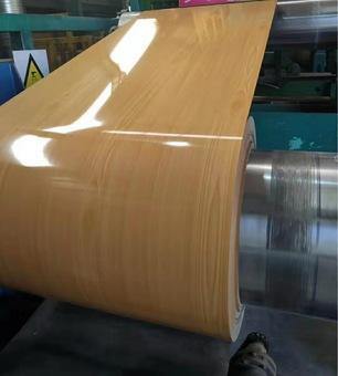 Wood Color Polyester Coated Aluminum Sheet 0.76mm Thickness for Architectural Cladding and Decorative Applications