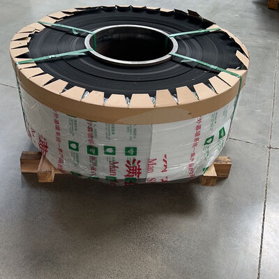 AA3003 H24 उच्च चमकदार काला रंग लेपित एल्यूमीनियम शीट गटर सामग्री के लिए पॉलिएस्टर लेपित एल्यूमीनियम शीट