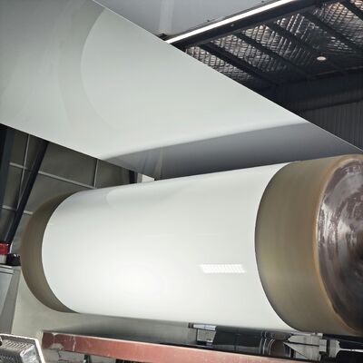 संगमरमर पैटर्न लेपित पूर्व चित्रित एल्यूमीनियम कॉइल के साथ PVDF पेंट भवन मुखौटे और दीवार आवरण के लिए