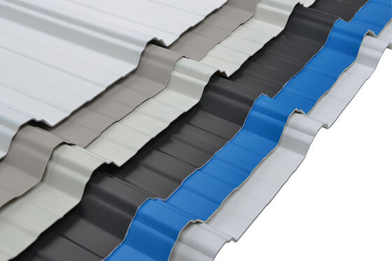 औद्योगिक छत अनुप्रयोगों के लिए पीवीडीएफ लेपित पूर्व चित्रित एल्यूमीनियम शीट