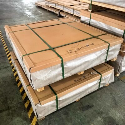 क्षरण प्रतिरोधी स्वर्ण एल्यूमीनियम दर्पण शीट लक्जरी लिफ्ट केबिन इंटीरियर के लिए 1.5 मिमी मोटाई