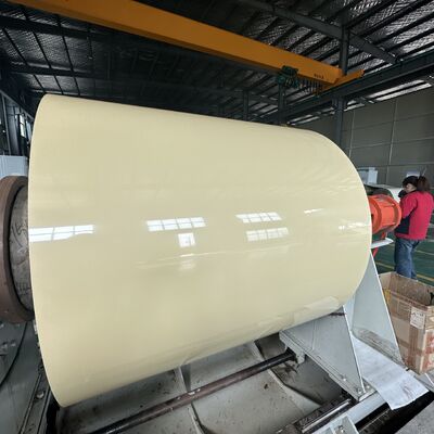 0.5-1.0 मिमी मोटाई संक्षारण प्रतिरोधी अनुकूलित रंग नालीदार छत शीट के लिए प्रीपेंटेड एल्यूमीनियम कॉइल