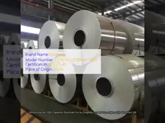 0.4 मिमी × 1200 मिमी 1000 सीरीज एल्यूमीनियम लेपित रंगीन कॉइल